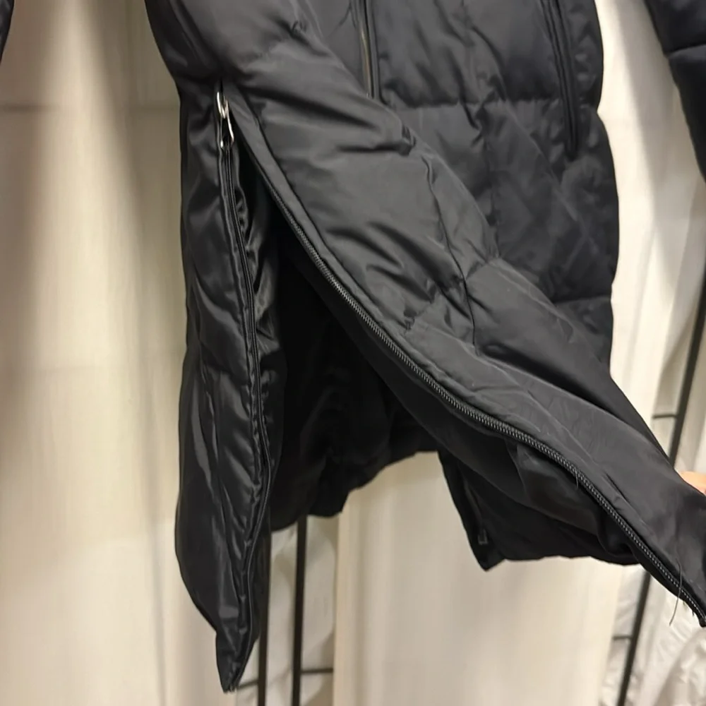 Ann Klein puffer long coat - Picture 3 of 8